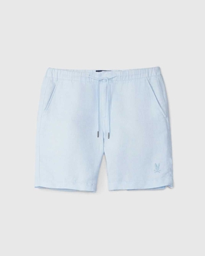 Short Psycho Bunny Windcrest Linen Short Windsurfer Homme | KQT-57857943